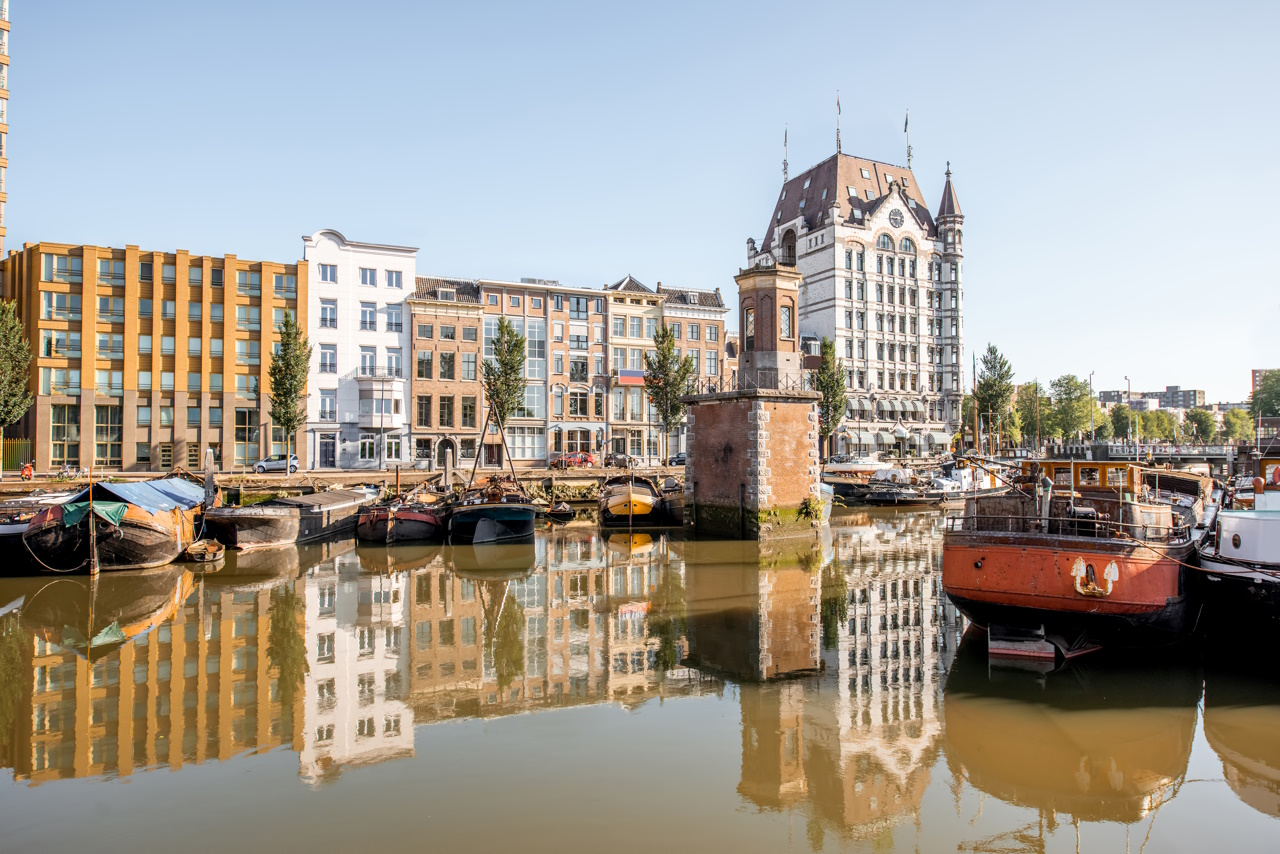 The Witte Huis (vita huset) i Rotterdam